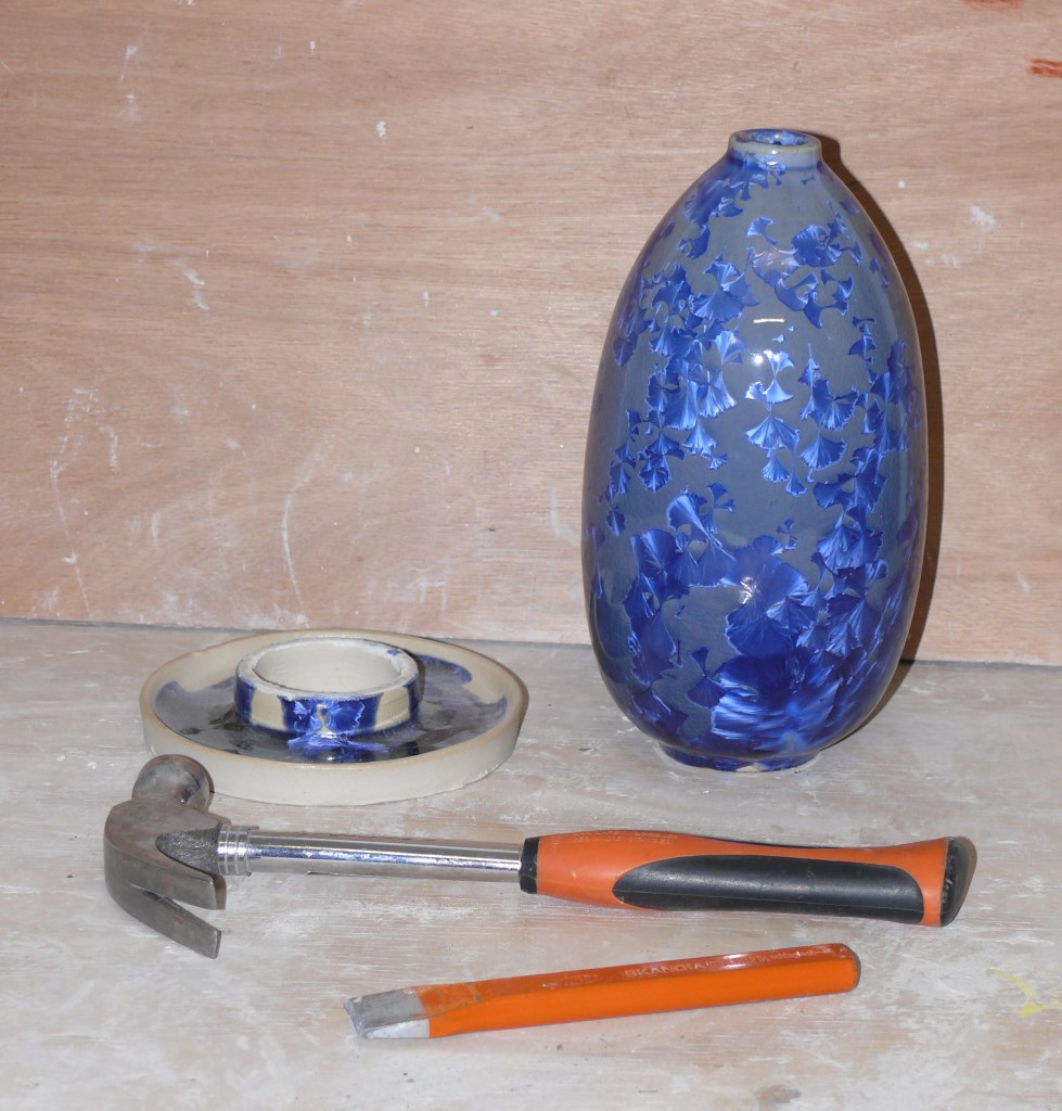 Removing the catcher from the vase
